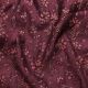Maroon Pure Tussar Moonga Silk Fabric With Thread Embroidery 