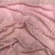 Light Pink Thread Embroidery Georgette Fabric With Border