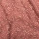 Pink Floral Thread Embroidery Georgette Fabric 