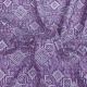 Mauve Pure Tussar Silk Fabric With Thread Embroidery 