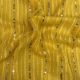 Yellow Stripes Thread Embroidery Georgette Fabric 