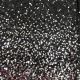 Black Lycra Stretch Fabric with Black Silver Sequins Embroidery 60 Inches Width