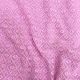 Pastel Pink Checks Lucknowi Chikan Embroidery Georgette Fabric 