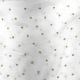  White Chinon Fabric with Sequins Embroidery (Dyeable) 