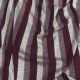  Maroon Crush Pleated Lurex Satin Fabric 54 Inches Width 