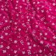  Rani Pink Velvet Fabric with Floral Premium Embroidery 