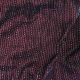  Maroon Velvet Fabric with Stripes Kantha Embroidery 