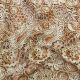  Rust Cut Work Sequin Embroidery Fabric with 54 Inches Width 
