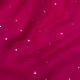  Rani Pink Crepe Fabric with Motifs Mirror Embroidery 