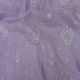  Purple Chanderi Fabric With Sequins Embroidery 