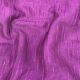  Purple Thread Embroidery Slub Dupion Fabric 