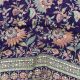  Purple Georgette Fabric Premium Embroidery With Border 