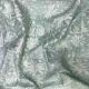  Sea Green Floral Thread Embroidery Slub Dupion Fabric 