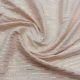 Light Peach Kora Cotton Fabric with Stripes Print