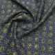 Grey Green Rayon Fabric with Floral Print