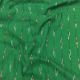Green Ikat Handloom Cotton Fabric