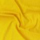 Mustard Yellow Cotton Gold Zari Stripes Printed Fabric