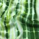 Green Tie Dye Shibori Cotton Satin Fabric