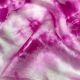 Rani Pink Tie Dye Shibori Cotton Satin Fabric