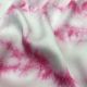 Pink Tie Dye Shibori Cotton Satin Fabric