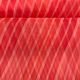 Red Organza Leheriya Stripes Printed Fabric