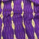 Purple Ikat Handloom Cotton Fabric