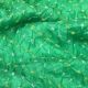 Sea Green Pure Silk Fabric with Bandhani Design