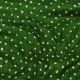 Mehandi Green Pure Silk Fabric with Bandhani Design
