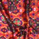 Multicolor Gajji / Mashru Silk Fabric with Abstract Print
