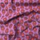 Dusty Mauve Floral Printed Cotton Fabric