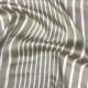 Beige Cotton Satin Fabric Stripes Print