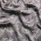 Dusty Mauve Cotton Satin Fabric Floral Print