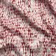 Red Modal Satin Fabric with Tye Dye Batik Print