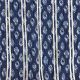 Blue Cotton Printed Fabric With Gota Embroidery 
