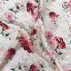 Pink Swiss Cotton Floral Printed Fabric