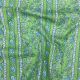 Green Floral Cotton Printed Fabric 