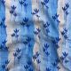 Blue Floral Handloom Cotton Printed Fabric