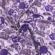 Light Purple Floral Cotton Printed Fabric 