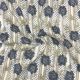 Grey Cotton Floral Printed Fabric 