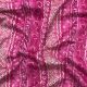 Pink Cotton Fabric With Abstract Foil Print