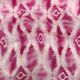 Pink Chanderi Cotton Fabric Geometric Print