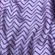 Light Purple Modal Satin Fabric with Chevron Print
