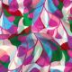 MultiColor Digital Floral Printed Viscose Organza Fabric