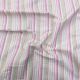  Pink Stripes Printed Cotton Fabric 