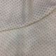 White Small Motifs Pure Banarasi Georgette Fabric (Dyeable)