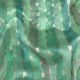 Light Green Shaded Banarasi Silk Organza Fabric