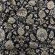 Black Khinkhwab Pure Banarasi Brocade Silk Fabric