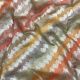 Multi Color Leheriya Pure Brocade Banarasi Silk Fabric