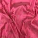 Light Pink Taffeta Fabric with Blue Meenakari Motifs  54 Inches Width