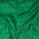 Green Pure Raw Silk Fabric With Ikat Patola Print
